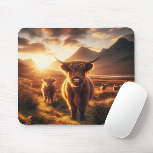 Kühe Mousepad (Mit Mouse)