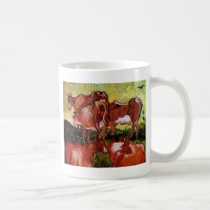 Kühe nach Jordaens Vincent van Gogh Kaffeetasse