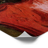 Kühe (nach Jordaens) von Vincent van Gogh Poster (Ecke)