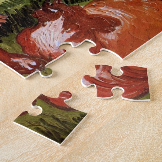 Kühe (nach Jordaens) von Vincent van Gogh Puzzle (Seite)