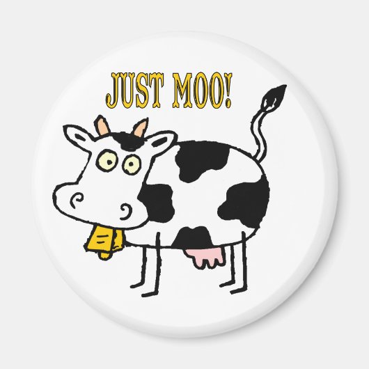 Kühe: Nur Moo! Magnet (Vorne)