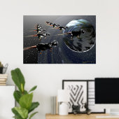 Kühe Poster (Heimbüro)