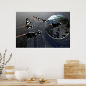 Kühe Poster (Küche)