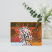 KUHE POSTKARTE (Stehend Vorderseite)