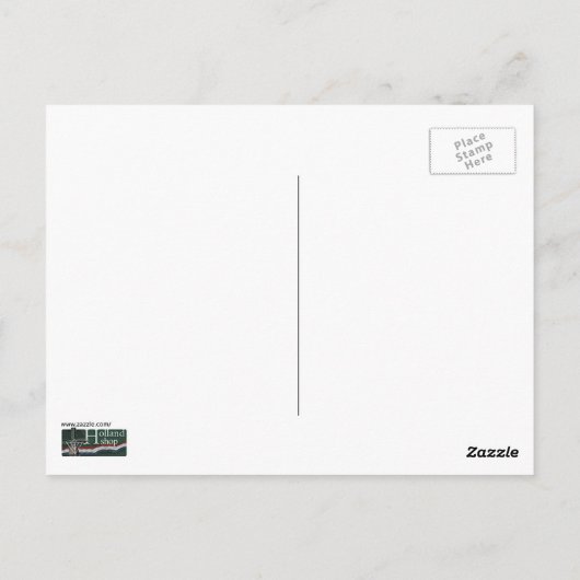 Kühe Reflektionen im Wasser Postkarte (Rückseite)