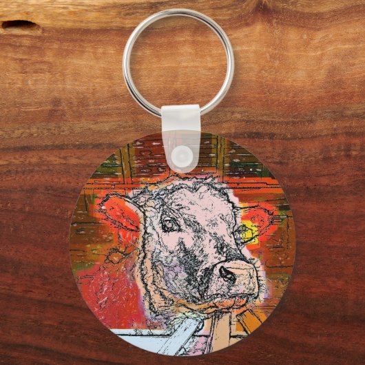 KUHE SCHLÜSSELANHÄNGER (Vorderseite)