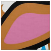 Kühe Schmetterling Blumengewebe Stoff (Muster)