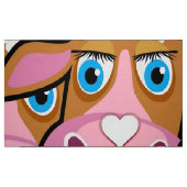 Kühe Schmetterling Blumengewebe Stoff (Fat Quarter (45,7 x 55,9 cm))