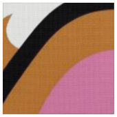 Kühe Schmetterling Blumengewebe Stoff (Nahaufnahme)