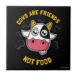 Kühe sind Freund-nicht Nahrung Fliese
