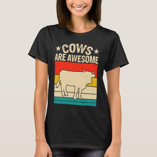 Kühe sind großartig T-Shirt (Vorderseite)