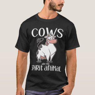 Kühe sind meine Spirit Animal Kuh Premium T-Shirt