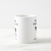 Kühe sind Vegetarier, also muss man nicht sein Kaffeetasse (Mittel)