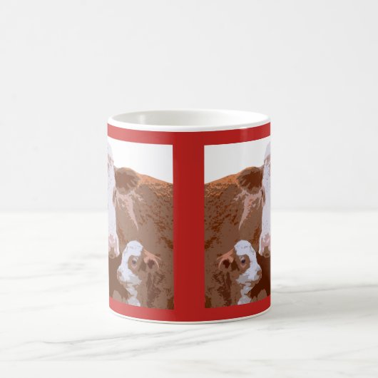 Kühe umarmen kaffeetasse (Mittel)