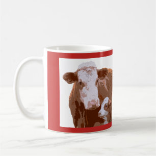 Kühe umarmen kaffeetasse