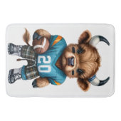 Kühe und Fußball Badematte (Vorderseite)