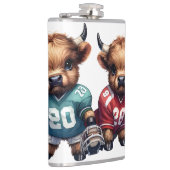 Kühe und Fußball Flachmann (Rechts)