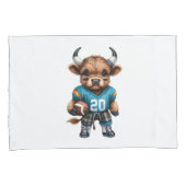 Kühe und Fußball Kissenbezug (Vorderseite-Rechts)