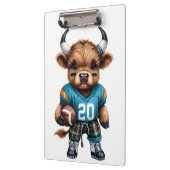 Kühe und Fußball Klemmbrett (Links)