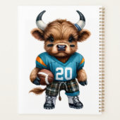 Kühe und Fußball Planer (Rückseite)