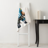 Kühe und Fußball Sherpadecke (Beispiel)