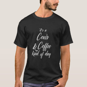 Kühe und Kaffee Niedlich T-Shirt