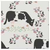 Kühe und Kälber Stoff (Nahaufnahme)