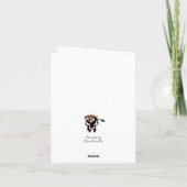 Kühe und Schafe Karte (Rückseite)