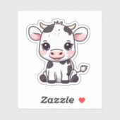 Kühe wasserdicht aufkleber (Blatt)