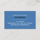 Kühe Weiden Visitenkarte (Rückseite)