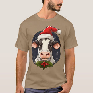 Kühe Weihnachtsfreunde T-Shirt