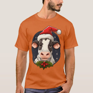 Kühe Weihnachtsfreunde T-Shirt