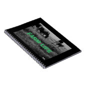 Kuhfamilienspirale Notizblock (Rechte Seite)