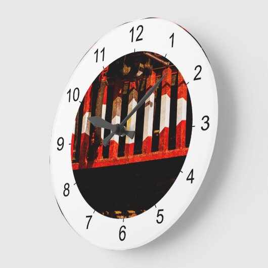 Kuhfänger Große Wanduhr (Winkel)