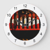 Kuhfänger Große Wanduhr (Vorderseite)