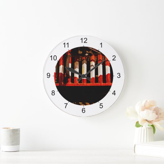 Kuhfänger Große Wanduhr (Zuhause)