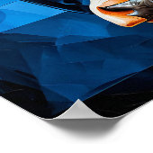 Kuhfarbglas Poster (Ecke)