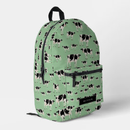 Kuhfarm Animal Muster Individuelle Name School Bedruckter Rucksack