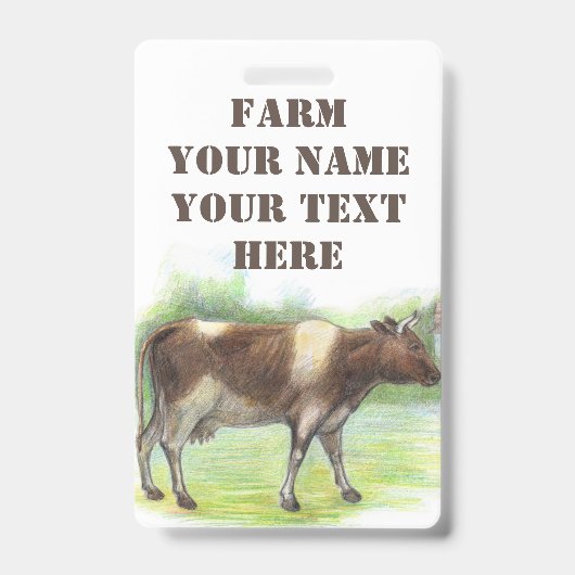 Kuhfarm Ausweis (Front)