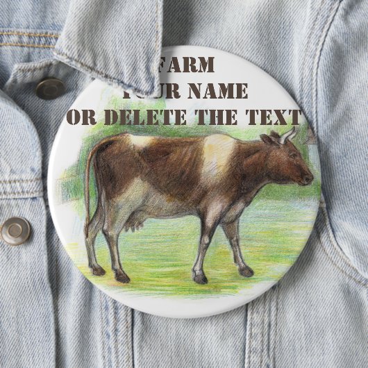 Kuhfarm Button (Beispiel)