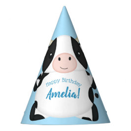 Kuhfarm Geburtstagspartei Partyhütchen