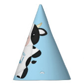 Kuhfarm Geburtstagspartei Partyhütchen (Rechts)