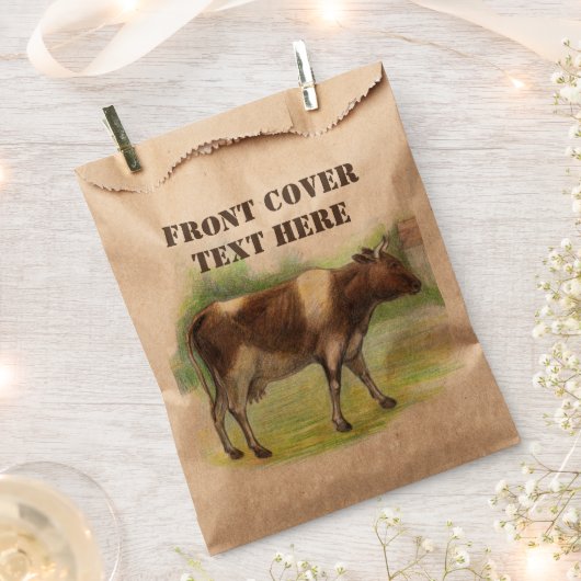 Kuhfarm Geschenktütchen (Ausgeschnitten)