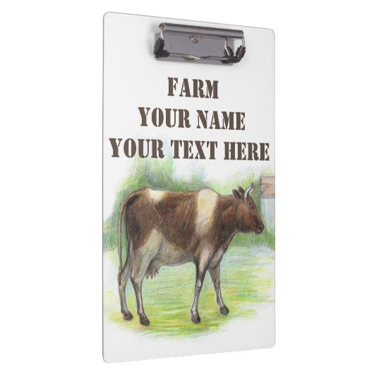 Kuhfarm Klemmbrett (Rechts)