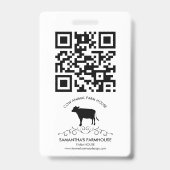 Kuhfarm-Logo Ausweis (Back)