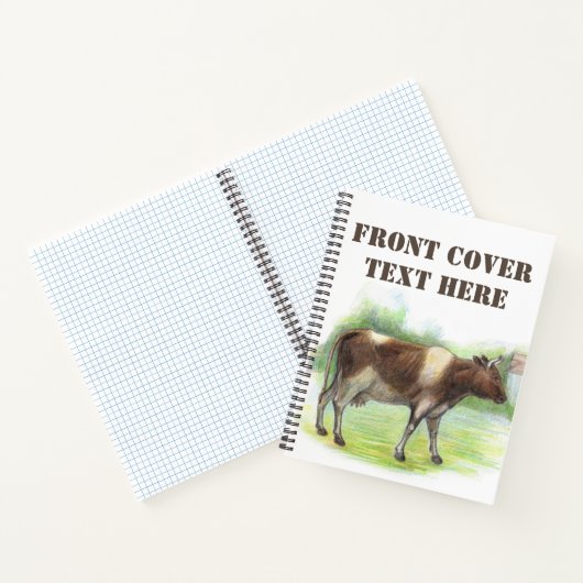 Kuhfarm Notizblock (Innenseite)