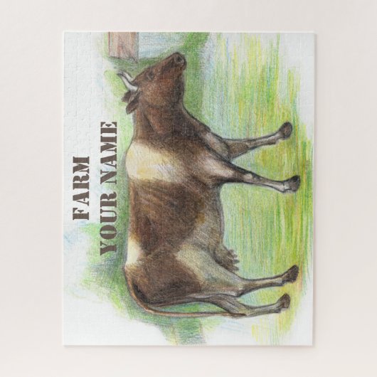 Kuhfarm Puzzle (Vertikal)