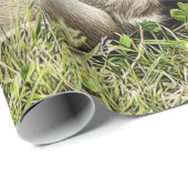 Kuhfarm Rustikales Landdekoupage Geschenkpapier (Rolleneckpunkt)