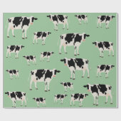 Kuhfarm Tiermuster Geschenkpapier (Flach)