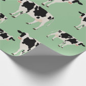 Kuhfarm Tiermuster Geschenkpapier (Ecke)